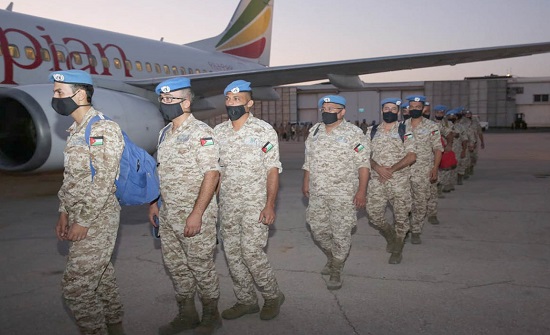 وحدة الإسناد الأرضي مالي/3 تغادر إلى أرض المهمة