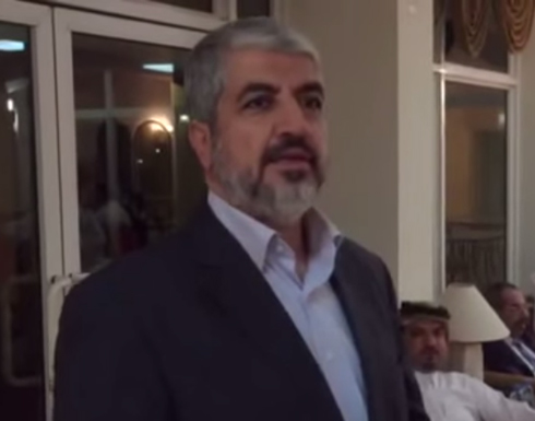كلمة خالد مشعل في عزاء الشيخ حارث الضاري