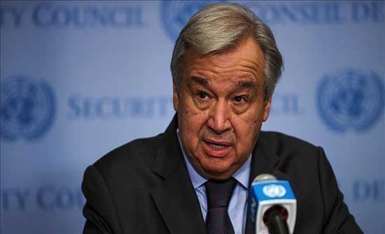 غوتيريش قلق للغاية بشأن التصعيد بين لبنان واسرائيل غوتيريش قلق للغاية بشأن التصعيد بين لبنان واسرائيل