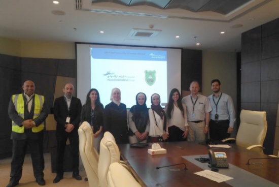 مجموعة المطار تحتضن المرحلة الثانية من مشاريع التخرج الجامعية