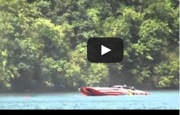 شاهد أحد أخطر الحوادث المائية بالعالم