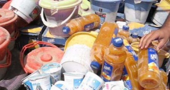 العقبة : اتلاف 9 اطنان من المواد الغذائية الفاسدة العقبة : اتلاف 9 اطنان من المواد الغذائية الفاسدة
