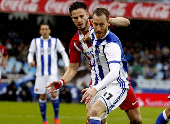 بالفيديو: أتليتكو مدريد يتلقى خسارة مؤثرة من مضيفه ريال سوسيداد