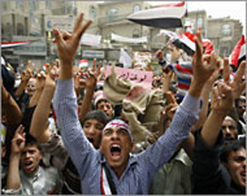 المعارضة اليمنية تحمل صالح مسؤولية تدهور الوضع الأمني المعارضة اليمنية تحمل صالح مسؤولية تدهور الوضع الأمني