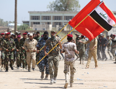 الجيش العراقي الجريح يتكيء على الميليشيات الشيعية والمتطوعين