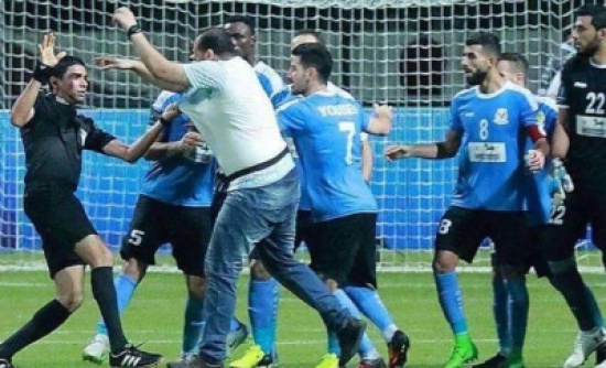 بالفيديو .. الحكم المصري لمباراة الفيصلي يعترف بخطأه : "الهدف كان تسلل " بالفيديو .. الحكم المصري لمباراة الفيصلي يعترف بخطأه : "الهدف كان تسلل "