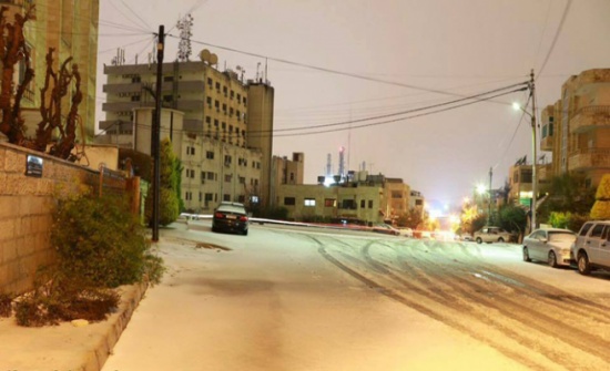 بالصور: الثلوج في الأردن الجمعة بالصور: الثلوج في الأردن الجمعة