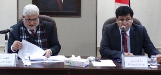 محاضرة في المكتبة الوطنية حول تجديد الخطاب الاسلامي المعاصر