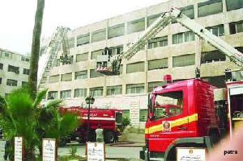 الدفاع المدني : (92) حادثاً مختلفاً في مجال الإطفاء والإنقاذ نتج عنها (48) إصابة ووفاة (3) أشخاص 