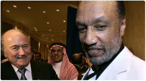 بلاتر وبن همام رسمياً لرئاسة الاتحاد الدولي