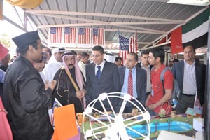  افتتاح معرض الجاليات العربية والأجنبية بالتكنولوجيا