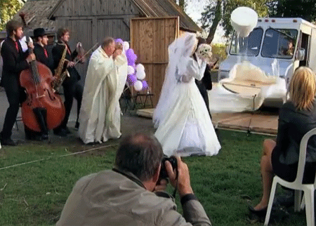 حفلة الزفاف