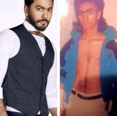 كيف رد تامر حسني على السخرية من صورته وهو صغير؟ كيف رد تامر حسني على السخرية من صورته وهو صغير؟