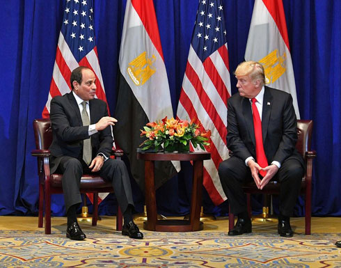 السيسي وترمب يبحثان "تطورات إقليمية هامة" هاتفياً السيسي وترمب يبحثان "تطورات إقليمية هامة" هاتفياً