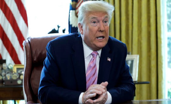 ترامب: قرار إعادة فتح الاقتصاد الأمريكي يعود لي وسيتم اتخاذه قريبا