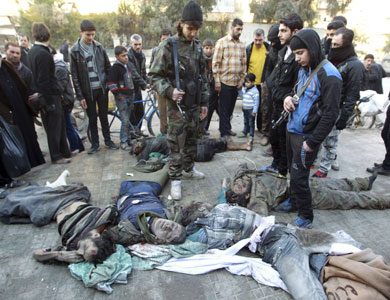 هدنة بين النظام ومقاتلي المعارضة في معضمية الشام جنوب غرب دمشق