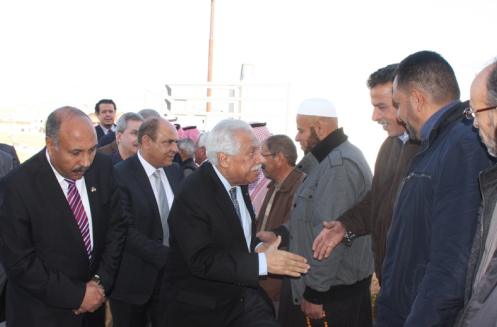 امين عمان يفتتح قاعتي احد وشفا بدران بكلفة 615 الف دينار