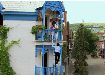 موقف رومنسي