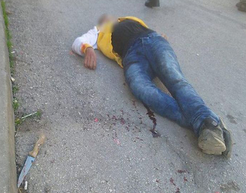 بالفيديو والصور: استشهاد فلسطيني طعن إسرائيليين اثنين في الخليل