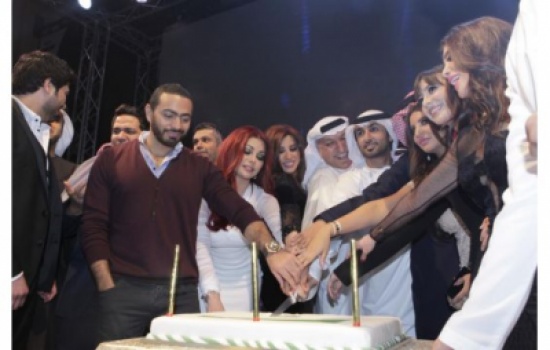 افتتاح روتانا كافية في دبي بحضور حشد من النجوم " صور "