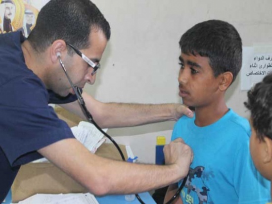 المستشفى الميداني الاردني غزة - 35 مستمر بتقديم خدماته الانسانية