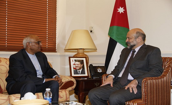 الرزاز يلتقي وزير المهارات والريادة الهندي