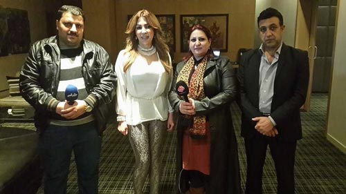 بالصور : حسنا مطر في اربيل تلبي دعوة عشاء على شرف عودة الفنان سامح الصريتي بالصور : حسنا مطر في اربيل تلبي دعوة عشاء على شرف عودة الفنان سامح الصريتي