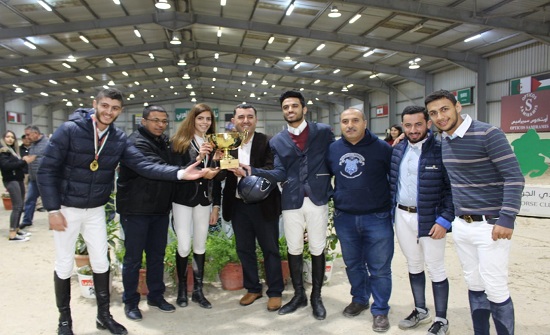 جامعة الاميرة سمية  تفوز بالمركز الاول في بطولة الفروسية