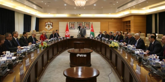 النسور والصيد يترأسان اجتماعات "العليا الاردنية التونسية المشتركة" النسور والصيد يترأسان اجتماعات "العليا الاردنية التونسية المشتركة"