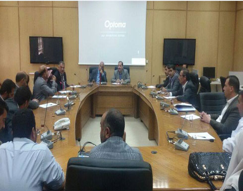 نقابة المعلمين فرع المفرق تلتقي محافظ المفرق