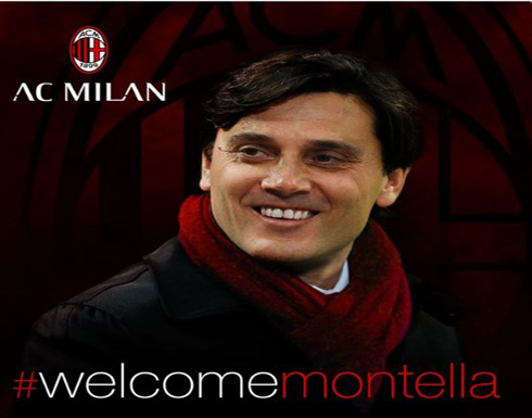 رسمياً.. فيتشينزو مونتيلا مدرباً لميلان