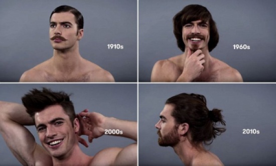 شاهد.. مقاييس وسامة الرجال خلال قرن