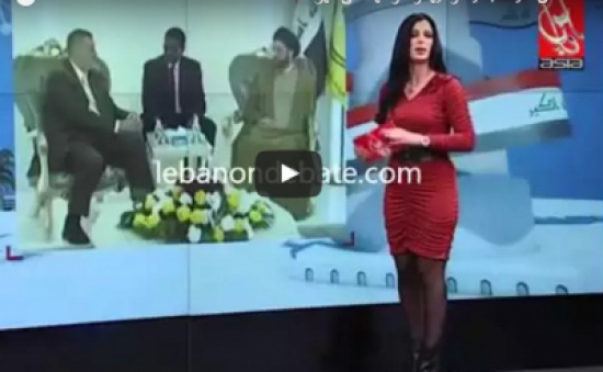 بالفيديو:شاهد مذيعة لبنانية تفقد وعيها على الهواء