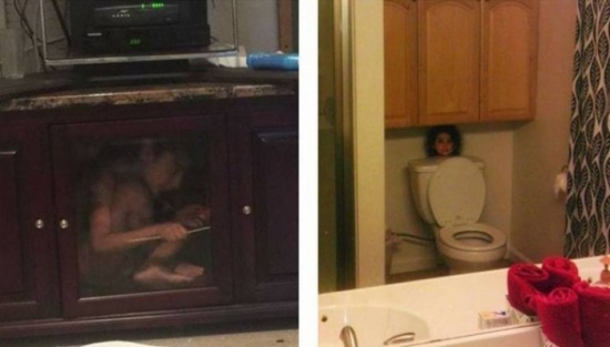 صور|هؤلاء هم أبطال الاختباء.. صور ستلامس قلبك وتجعلك تحن للطفولة!