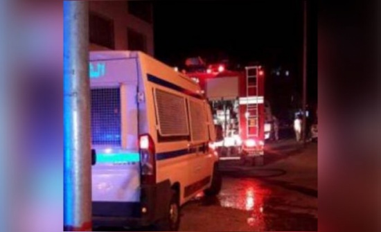 مجهولون يحرقون مقري الإخوان والعمل الإسلامي بالمفرق