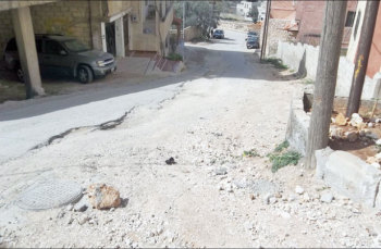 مواطنون في معان يشكون انتشار حفريات الصرف الصحي