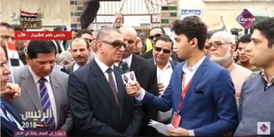 بالفيديو: مسؤول مصري يشتم الممتنعين عن التصويت في انتخابات الرئاسة بالفيديو: مسؤول مصري يشتم الممتنعين عن التصويت في انتخابات الرئاسة