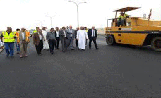 هلسة وبعثة الصندوق السعودي للتنمية يتفقدان الطريق الصحراوي هلسة وبعثة الصندوق السعودي للتنمية يتفقدان الطريق الصحراوي