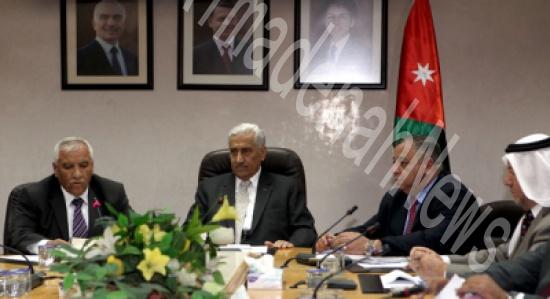 النسور يجتمع بـ ( الاتحاد الوطني و النهج الجديد ) للتشاور حول الحكومة  " صور "