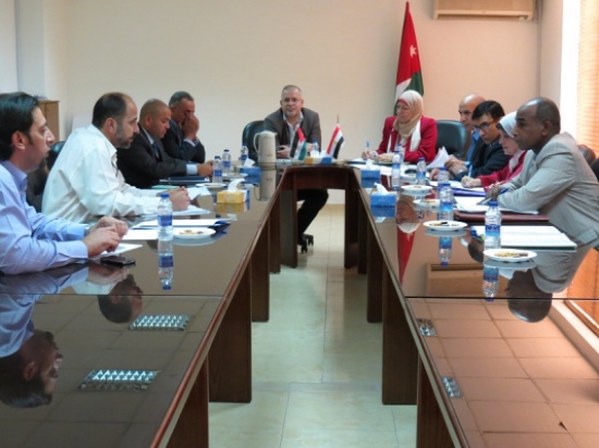 وفد مصري يزور وزارة العمل لبحث آخر التطورات - صور