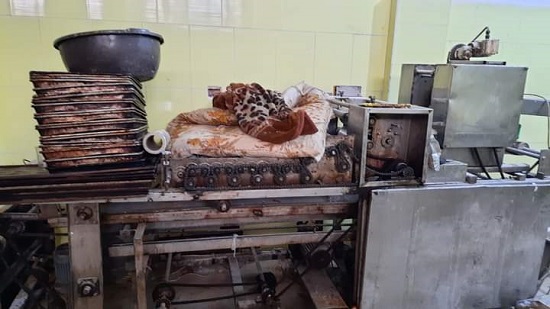 إغلاق مشغل مخالف لإنتاج الحلويات في الرصيفة