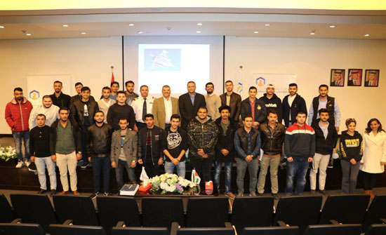 محاضرة في "عمان العربية" حول الطائرات وأجزائها