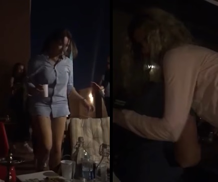 خمور ورقص وملابس فاضحة على سطح عمارة في جدّة .. والمنظمّ أردني! خمور ورقص وملابس فاضحة على سطح عمارة في جدّة .. والمنظمّ أردني!