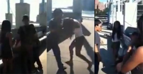 شاهد: ماذا فعلت امرأة بابنتها بعد ضبطها مع صديقها