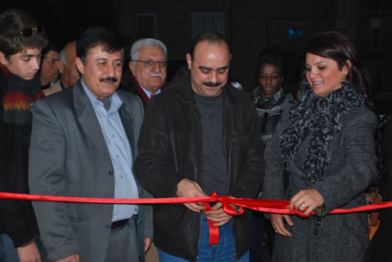 افتتاح معرض الفنانة العراقية نبراس هاشم بالاردن