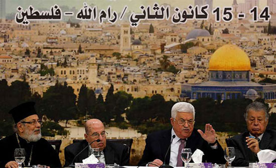 المركزي الفلسطيني : تعليق الاعتراف بإسرائيل ووقف التنسيق الامني وإنفكاك إقتصادي