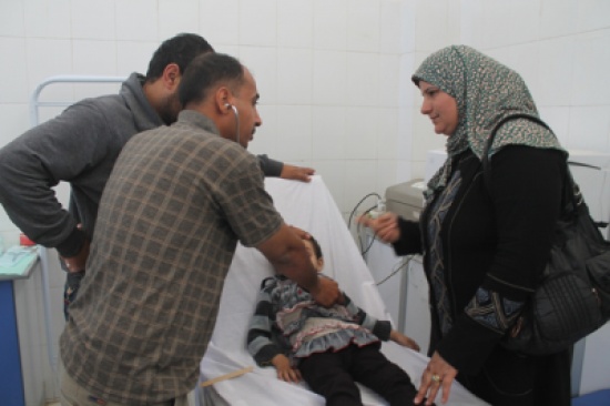 كوادر المستشفى الميداني الأردني مصر/10 تباشر عملها في القاهرة