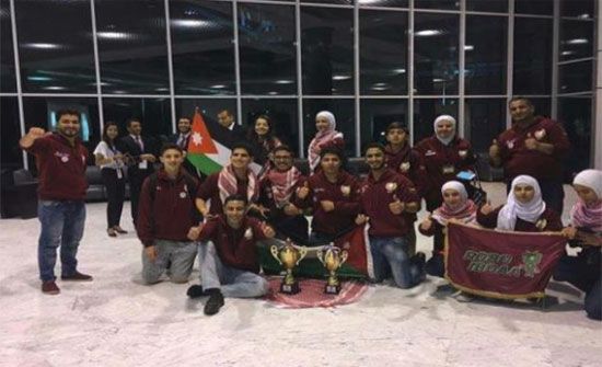 الأردن بطل العرب للروبوت لعام 2018 الأردن بطل العرب للروبوت لعام 2018