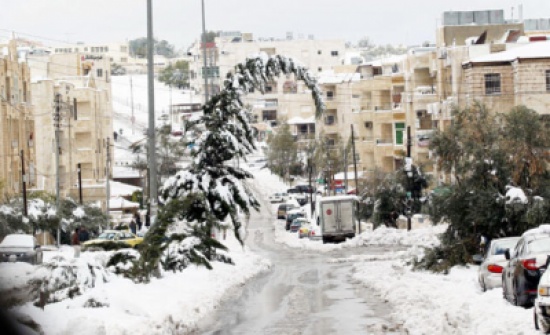 طقس العرب ينفي “ثلجة” نهاية الأسبوع
