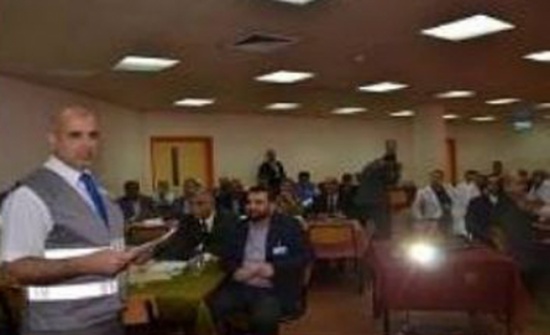 ورشة تدريبية لفريق إدارة الكوارث في مستشفى الملك المؤسس ورشة تدريبية لفريق إدارة الكوارث في مستشفى الملك المؤسس
